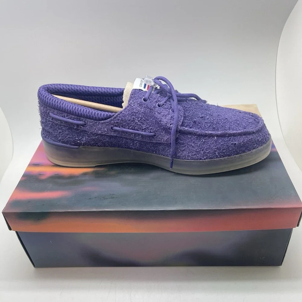 Sperry‎ x Concepts 3-Eye Cup Top Siders Sneakers Mens 11.5 Purple STS25739 New